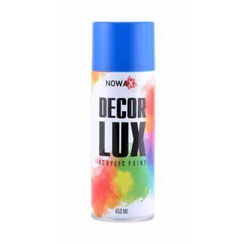 Акриловая спрей краска NOWAX (NX48033) 450 мл. Синий (RAL 5017) 38515 фото
