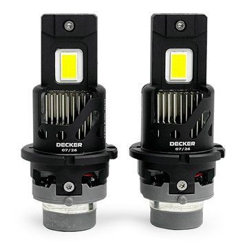 Світлодіодні автолампи Decker LED PL-07 D4S 50W 6000K 12000Lm Canbus 9-32V (2шт.) 123369 фото