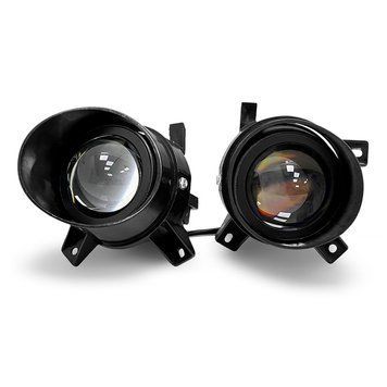 Протитуманні світлодіодні фари Audi Bi-Led лінзи 90W W/W (к-т 2шт) 106508 фото