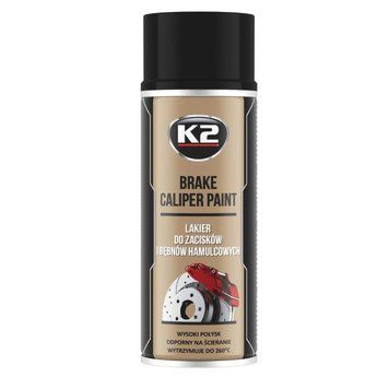 Фарба високотемпературна для супортів K2 Brake Caliper Paint Black 400ml 109817 фото