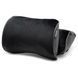 Подушка на подголовник с эффектом Памяти Алькантара + Эко-кожа Черная (2шт) Elegant 700 506 103369 фото 2