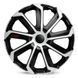 Ковпаки колісні Elegant EVO Black - Silver R16 122698 фото 1