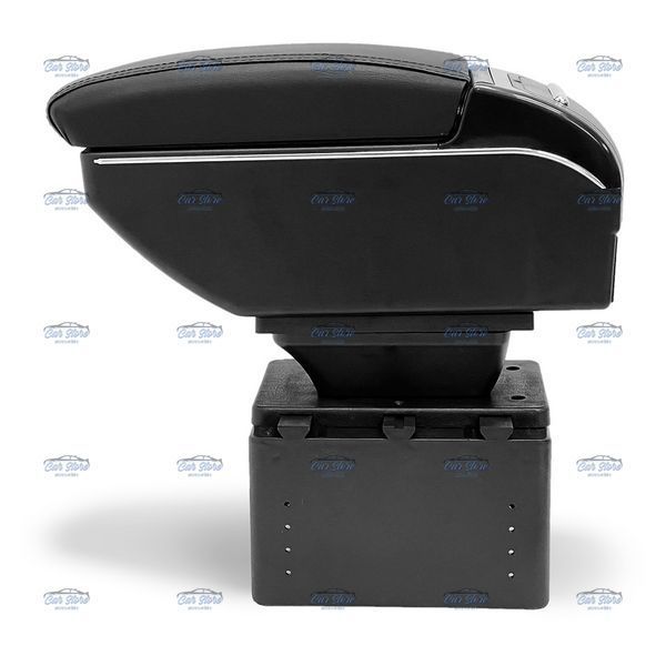 Подлокотник универсальный Elegant EL 100521 7USB + 3Led (14см.) Черный 107380 фото