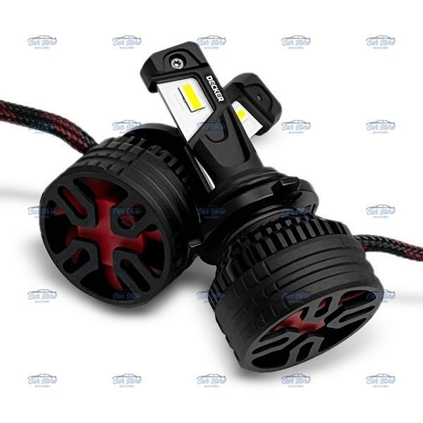 Светодиодные автолампы Decker LED PL-08 HB4 (9006) 65W 5000K 13000Lm Canbus PRO 9-32V (2шт.) 123681 фото