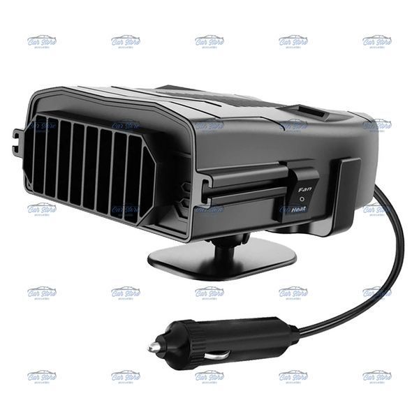 Тепловентилятор керамический Лидер R804 150W 12V Черный 108290 фото
