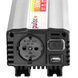 Преобразователь напряжения Pulso IMU 320 12V-220V 300W USB-5V DC 2A 1-Розетка (мод. синусоид) 123231 фото 2