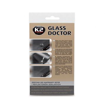 Набір для ремонту лобового скла K2 Glass Doctor 0.8ml B350 102038 фото