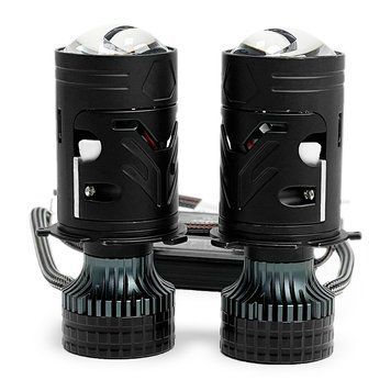 Світлодіодні Mini лінзи DriveX LE-10 LED H4 65/85W Canbus 5500K 20000Lm 12V (2шт.) 123332 фото