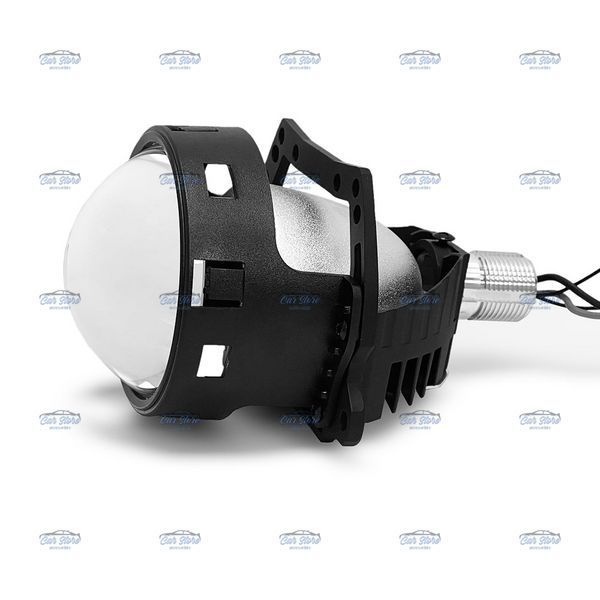 Комплект светодиодных линз DriveX Bi-LED Evolution F1 3.0" 6000K 37/45W 24V (для грузовых авто) 107185 фото