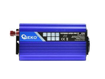 Перетворювач напруги із чистою синусоїдою для котлів 600W GEKO Інвертор G17010 105302 фото
