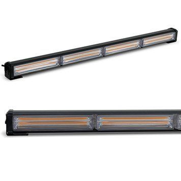 Стробоскоп COB LED 4 Section з пультом Жовте світло 12-24 (1 шт.) 123026 фото
