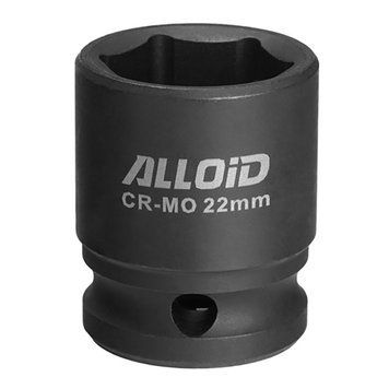 Головка торцева ударна 1/2" 6 гран. 22 мм Alloid GU-50122 124608 фото