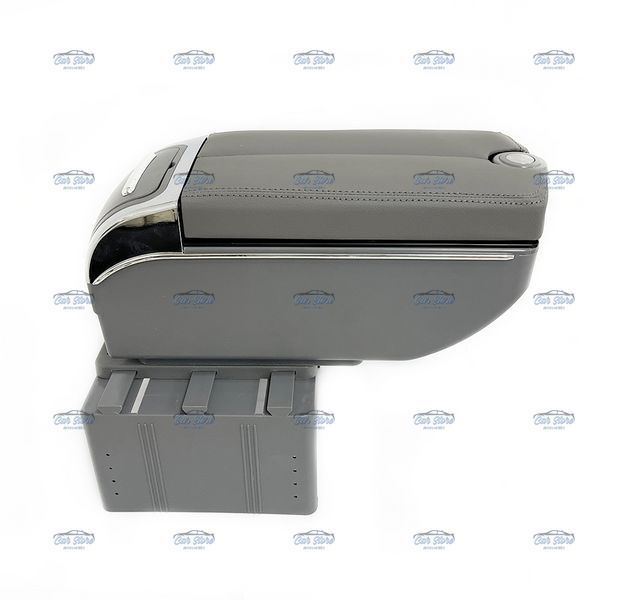 Підлокітник Vitol Luxury 7USB HJ-48020 GY сірий 99044 фото