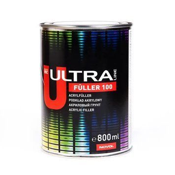 Грунт акриловый Novol Ultra Line Fuller 100 5+1 Белый 0,8л. (90263) 91663 фото
