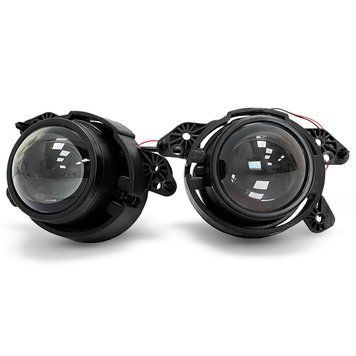 Протитуманні світлодіодні фари Mercedes-Benz Bi-Led лінзи 90W W/W (к-т 2шт) 106510 фото