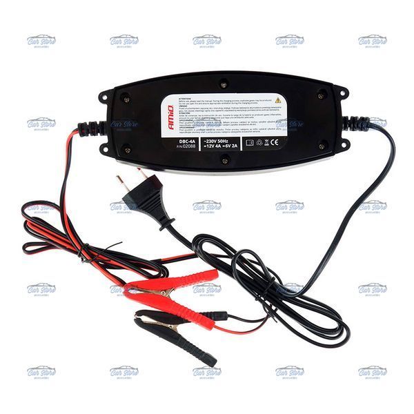 Зарядний пристрій імпульсний AMiO DBC-01 6/12V 4А 105623 фото
