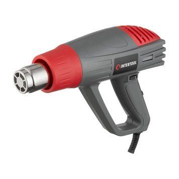 Фен технічний Intertool 2000W 60-600 град. (3-режими) DT-2420 107870 фото