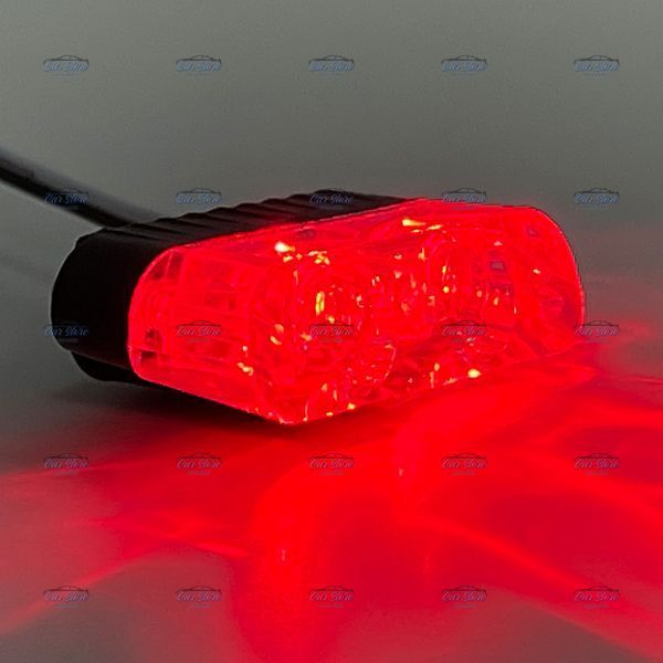Підсвітка світлодіодна 2 LED червона 60711 фото