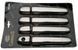 Накладки на ручки Hyundai Accent 2006-2011 (4шт.нерж.) Carmos 6438 фото 1