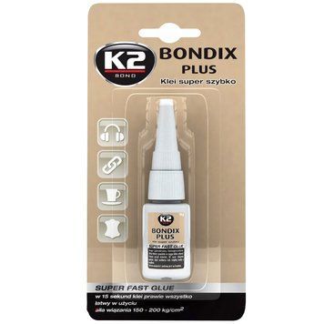Супер клей K2 Bond Bondix Plus B101 10г 107576 фото