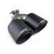 Насадка глушника Akrapovic 63-101 Y Подвійна (JB) carbon 85845 фото 1