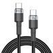 Кабель Brevia Type-C - Type-C 60W 1m 51100BCCC1 Black 124666 фото 1
