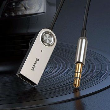 Baseus AUX адаптер Bluetooth 5.0 приймач Transmitter з USB і 3.5мм AUX роз'ємом 68352 фото