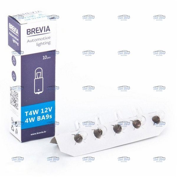 Автолампа Brevia T4W 12V 4W BA9s CP (12319C) 122503 фото