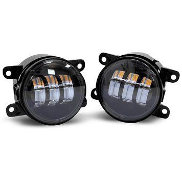 Фари діодні протитуманні Universal 60W 12-24V W-Y (90мм) 2 шт. 110710 фото