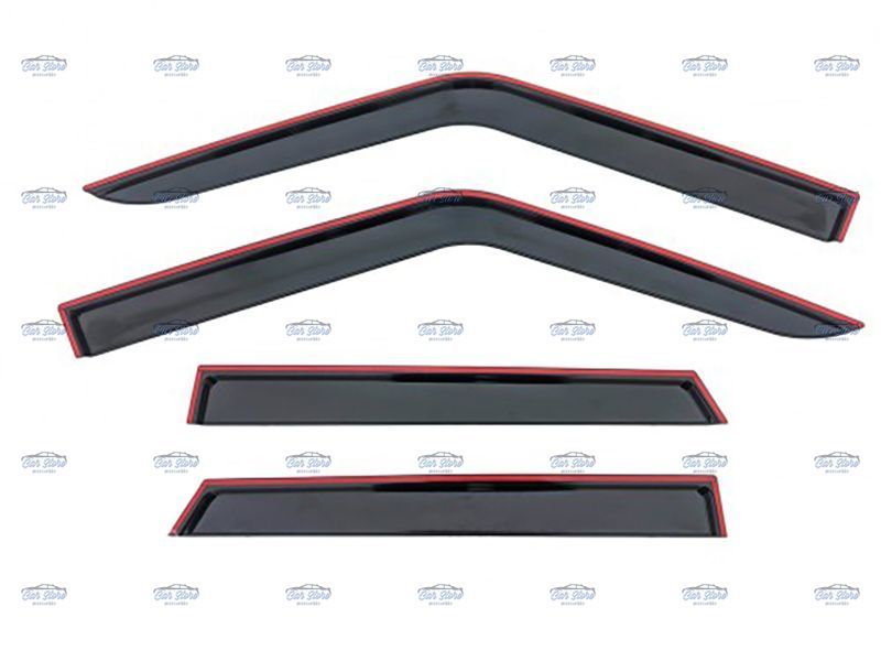 Дефлектори вікон, вітровики ВАЗ 2109, 21099, 2114, 2115 AV Tuning (Voron Glass) 3304 фото