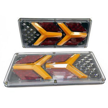 Фонари задние светодиодные Rear Lamp Lamborghini 12-24V 33x14 см (комплект 2шт.) 94835 фото