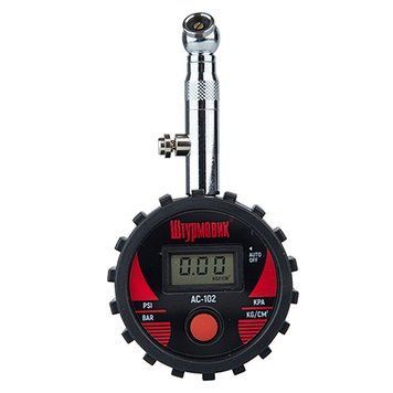 Манометр Штурмовик AC-102 LCD дисплей LED фонарь 120354 фото