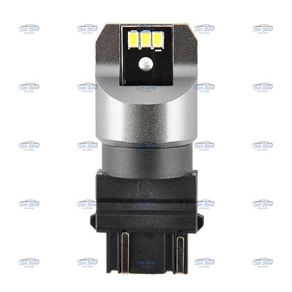 Світлодіодні автолампи Brevia Power P27/7W (3157) 6x3020SMD 12-24V 6000K 330Lm CANbus White 10139X2 111405 фото