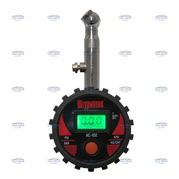 Манометр Штурмовик AC-102 LCD дисплей LED фонарь 120354 фото