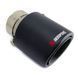 Насадка глушителя Akrapovic AK66-101 Одинарная (JB) carbon 96117 фото 1