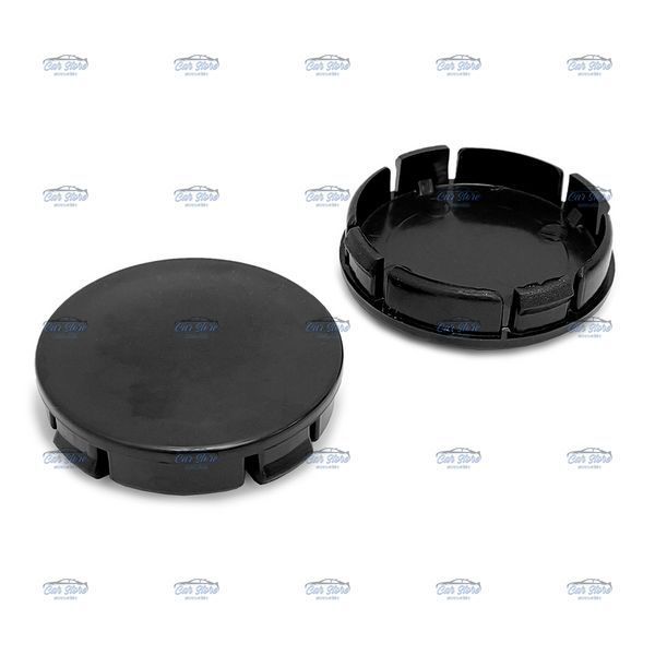 Заглушки дисків ABS 60-55 чорні 107745 фото